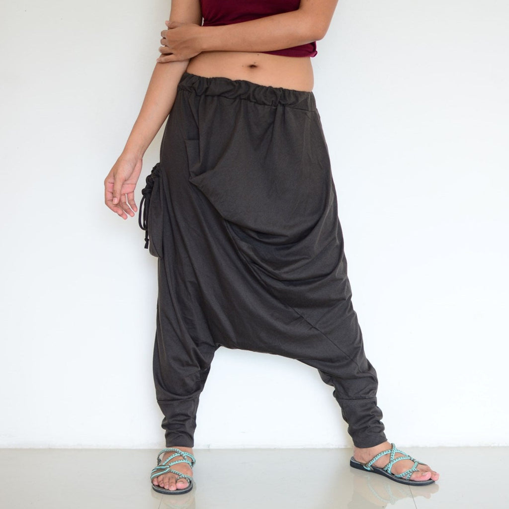 Harem Pants Yoga Pants Men Women Lounge Pants Low Crotch