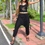 Drop Crotch Pants Harem Pants Lounge Pants Men Women