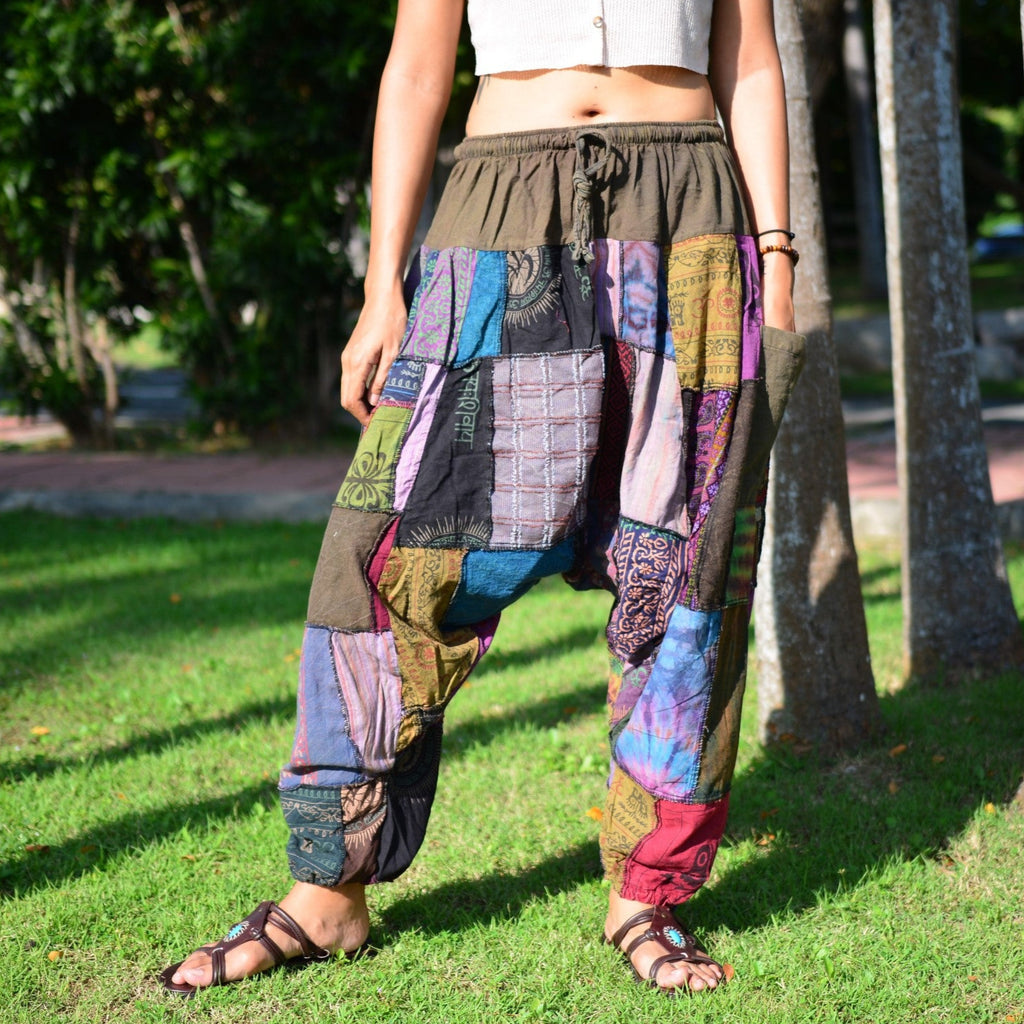 Buy Patchwork Harem Pants ! Boho Hippie Pants Online