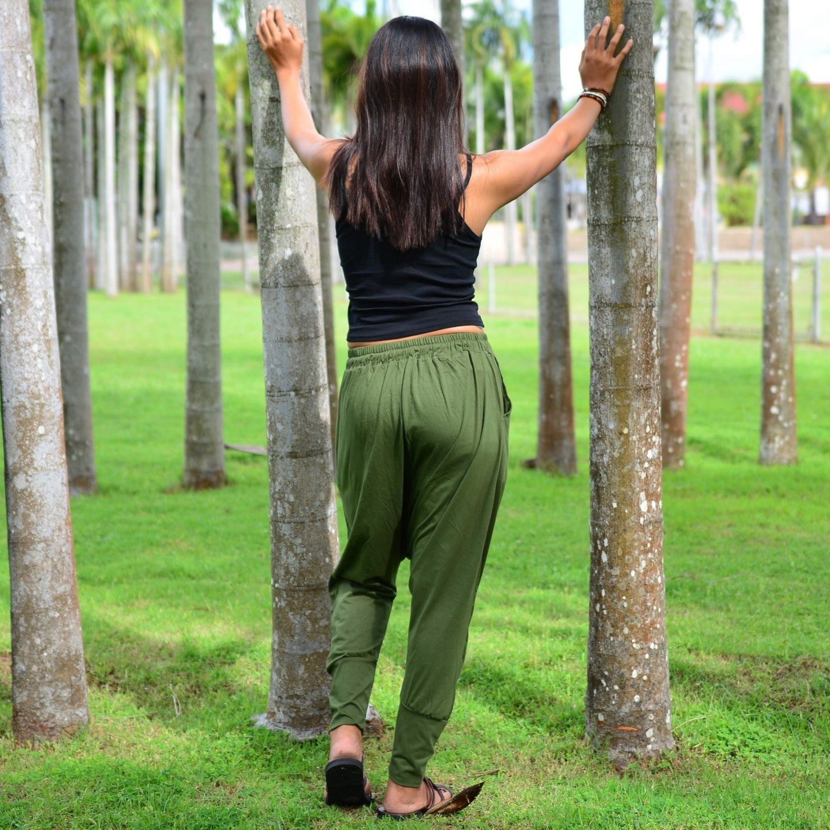 Harem Pants Lounge Pants Men Women Yoga Pants – Sakoonee