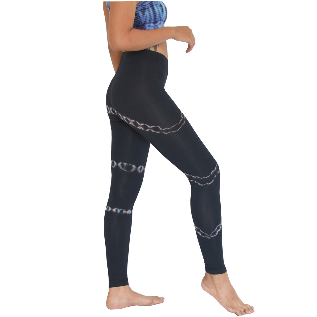 Tie Dye Leggings Yoga Pants Women Men Handmade – Sakoonee