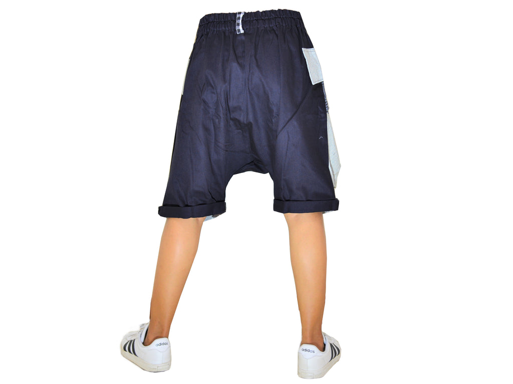 Drop Crotch Harem Pants Shorts Low Crotch Trousers Men Women Handmade and Unique